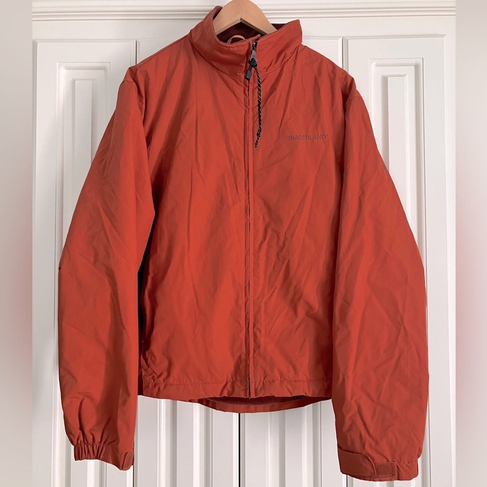Timberland Weathergear Zip Up Fleece Lined Jacket Size‎ Large